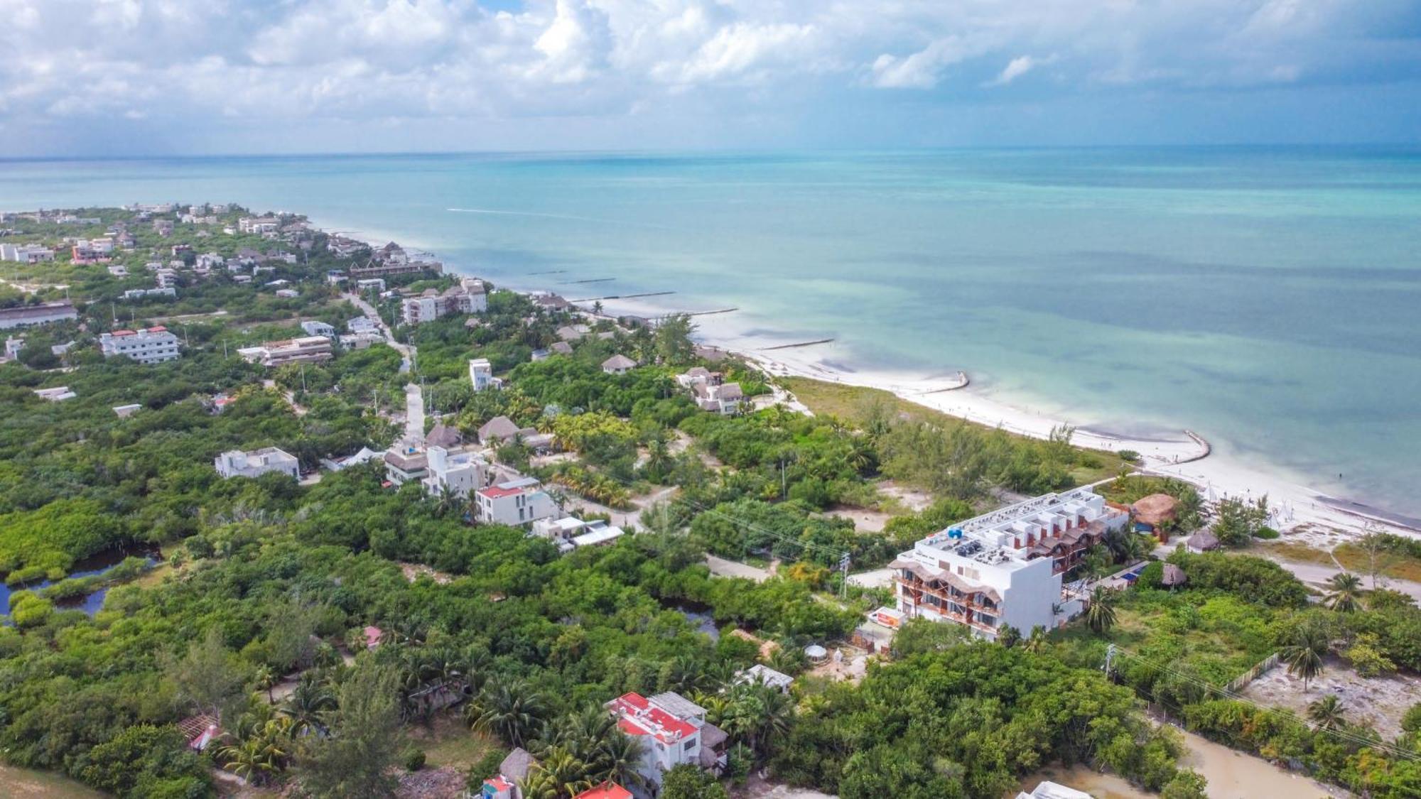 Sirenas Caribbean Rooms Holbox Kültér fotó